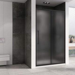 Душевая дверь ABBER Schwarzer Diamant AG30130BMH 130см чёрный